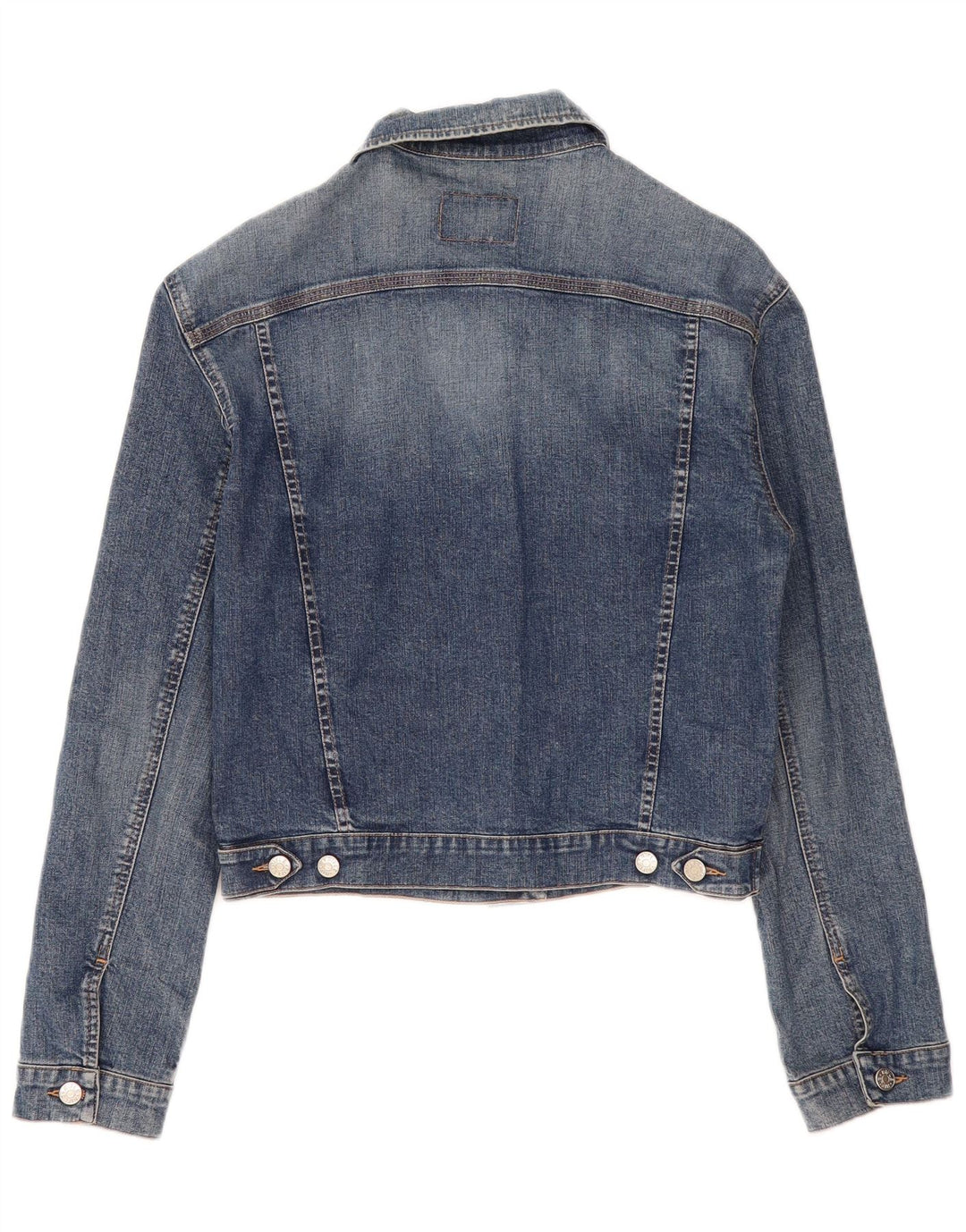 RIFLE Veste en Jean Court Fille 15-16 Ans 2XL Bleu Coton