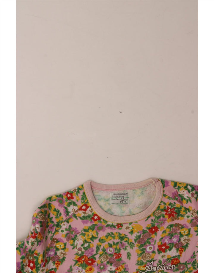 OLMES CARRETTI Womens Sweatshirt Jumper UK 14 Medium Multicoloured Vintage Olmes Carretti and Second-Hand Olmes Carretti from Messina Hembry 