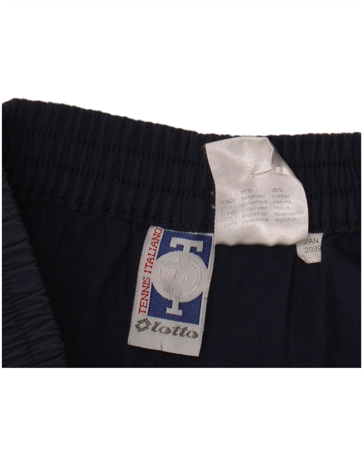 Lotto Short Chino Homme UK 38/40 Medium W30 Bleu Marine Polyester