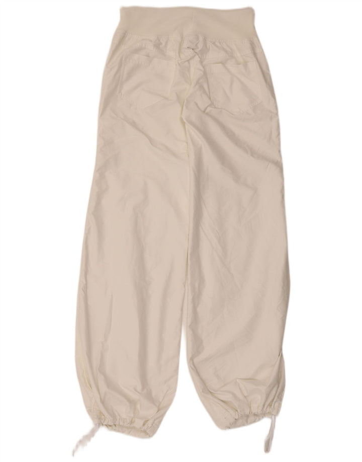 CHAMPION Pantalon de survêtement pour femme Joggers UK 14 Large Blanc Polyester