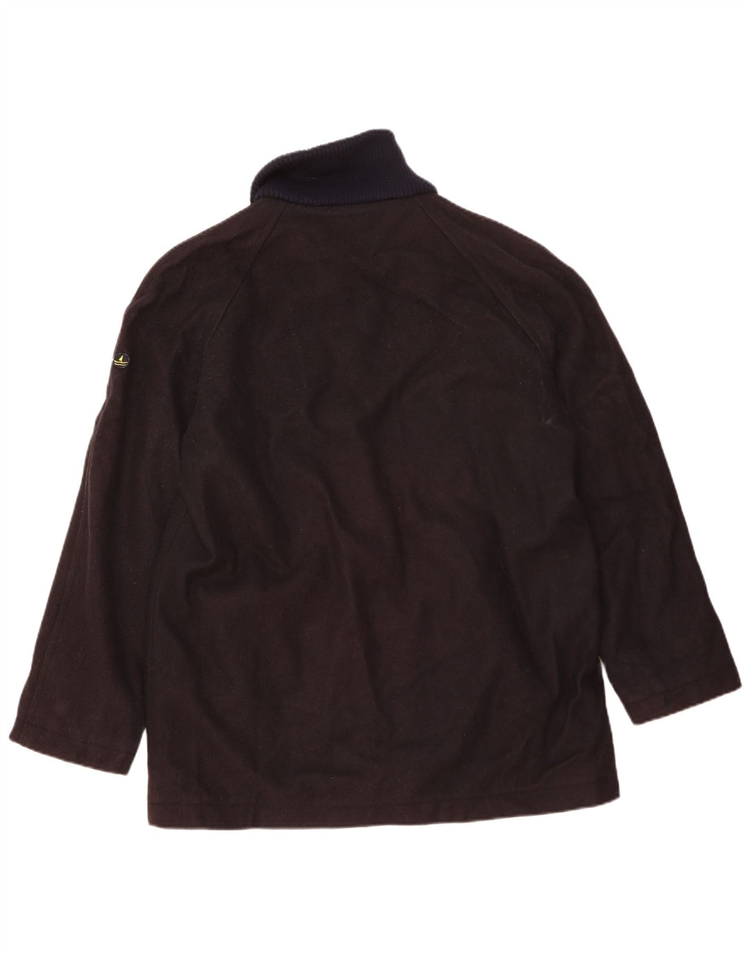 Navigare Veste Bomber Homme UK 42 XL Bleu Marine Laine