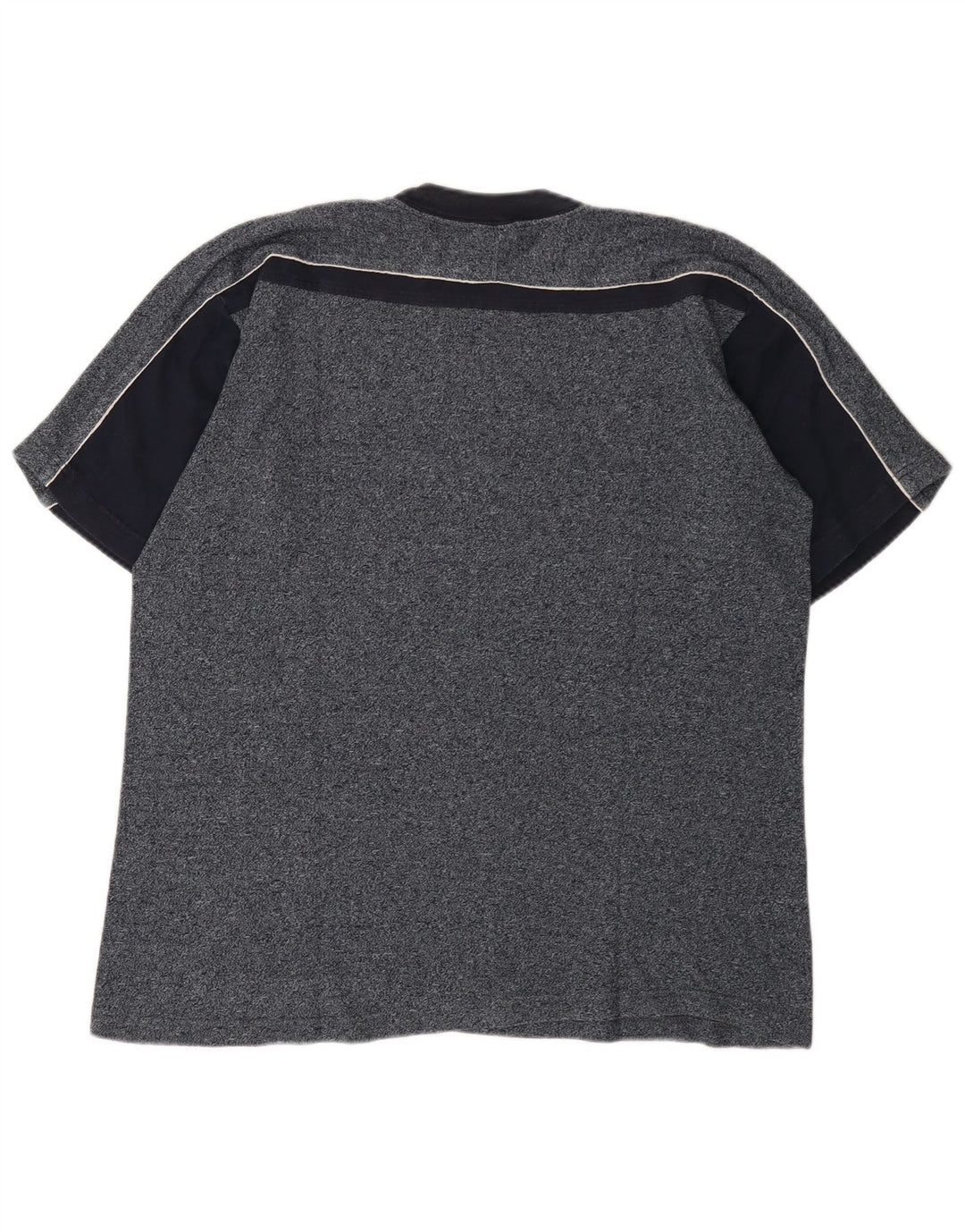 Champion T-Shirt Homme Top XL Bleu Marine Moucheté