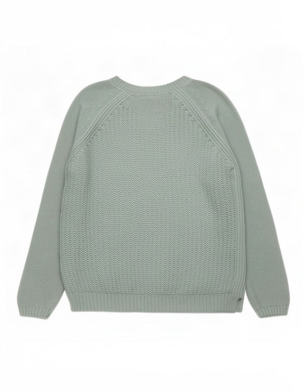 Marks & Spencer Pull col bateau pour femme UK 14 Large Turquoise