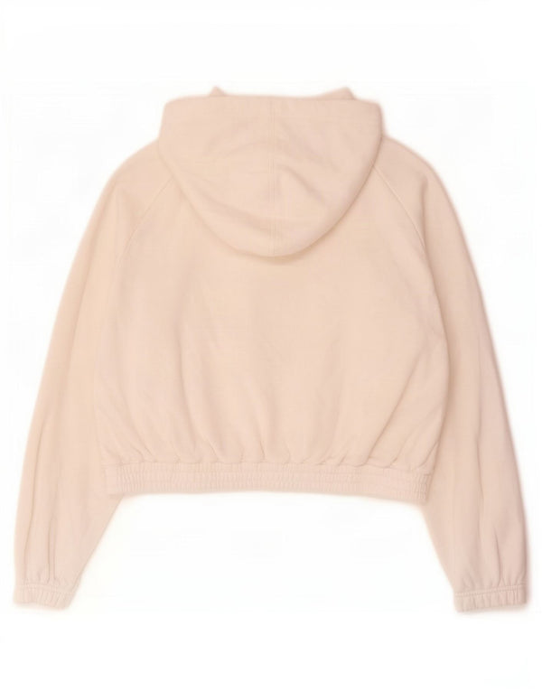 Jordan Pull à capuche surdimensionné graphique pour femme UK 10 Petit coton blanc