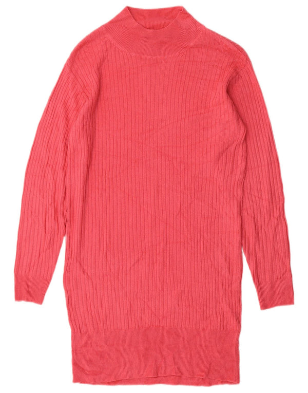 Marks & Spencer Robe pull surdimensionnée à manches longues pour femme UK 6 XS Rose