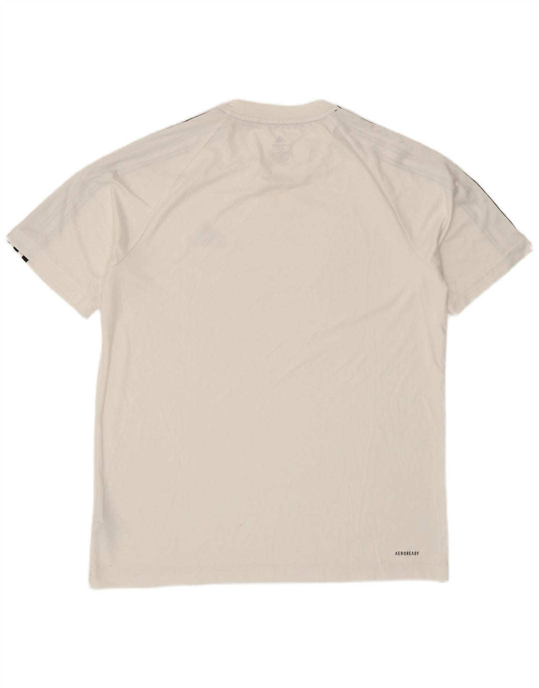 Adidas Hommes Aeroready T-Shirt Haut Moyen Blanc Polyester