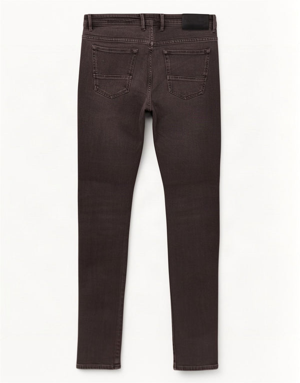 Massimo Dutti Mens Skinny Jeans EU 40 Medium W31 L32 Grey Cotton