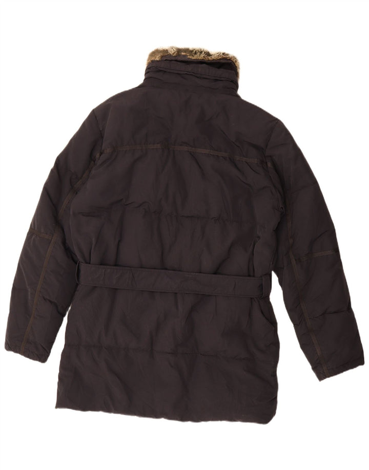 Canadiens Manteau rembourré pour homme UK 38 Coton noir moyen