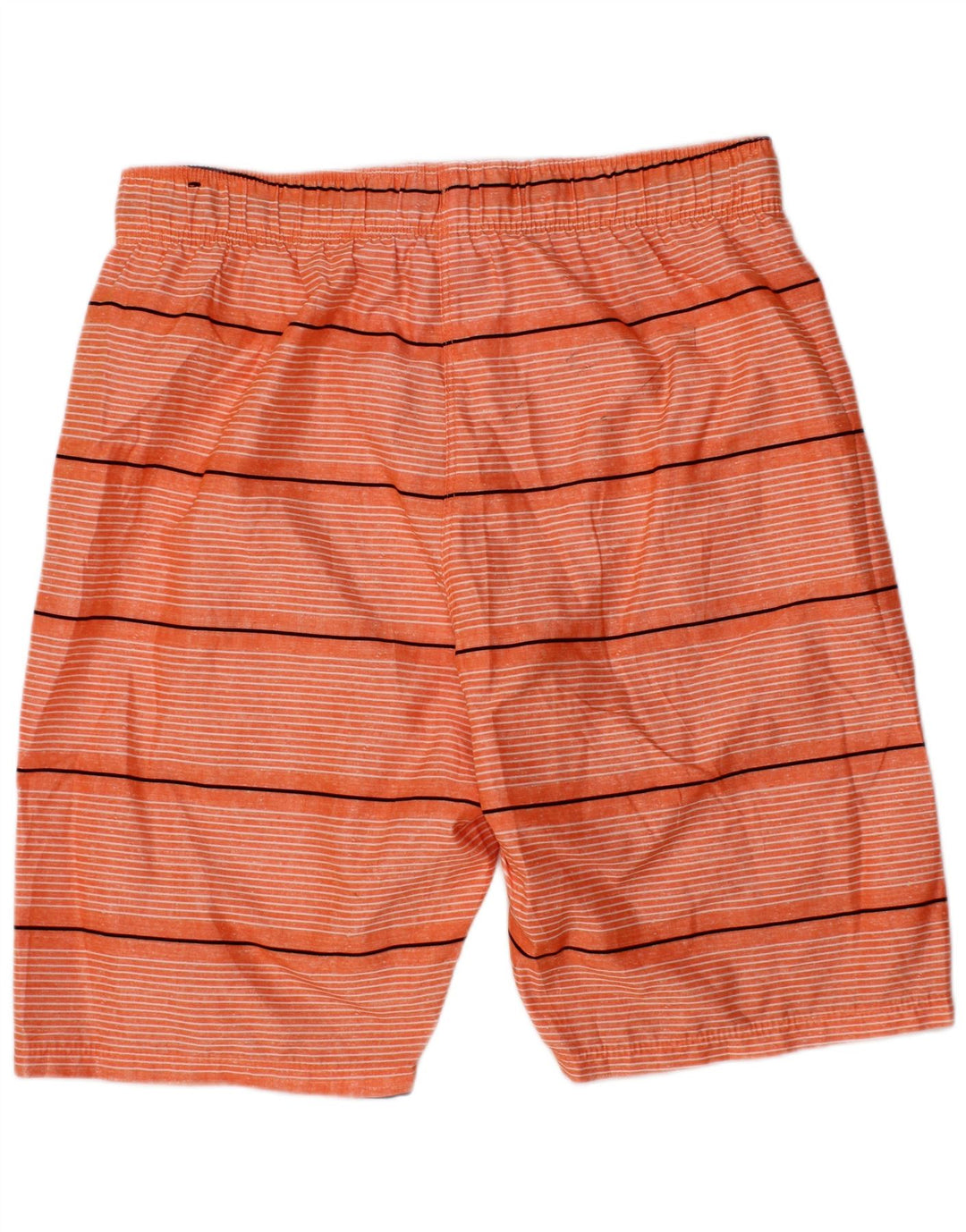 HURLEY Short de Bain Garçon 10-11 ans Polyester Rayé Orange