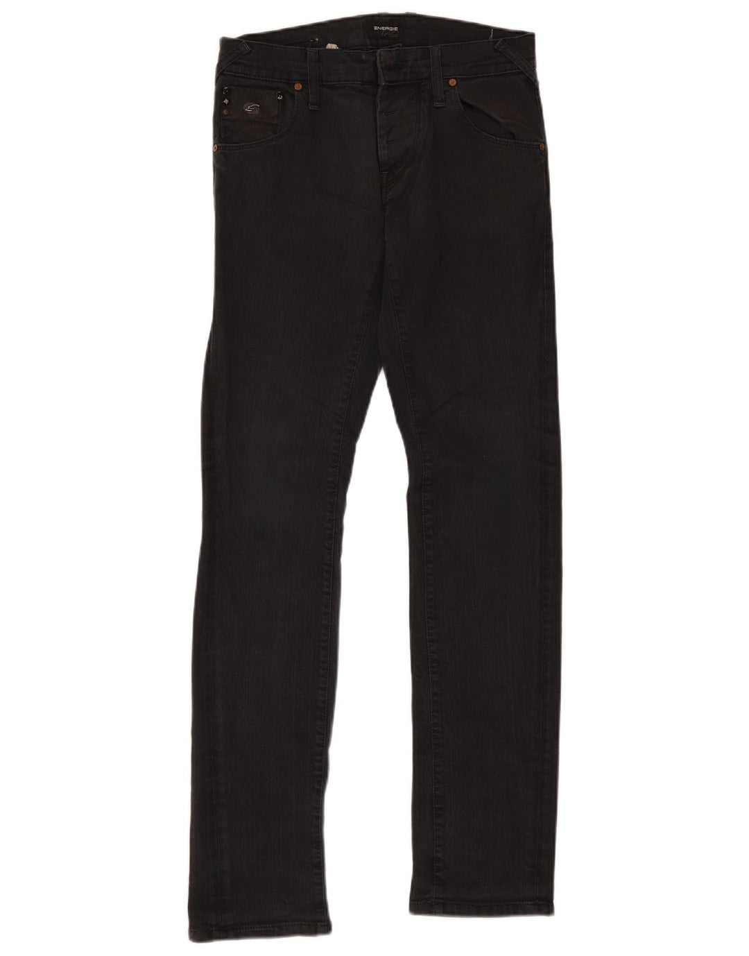 Energie Jean Slim Femme W32 L36 Noir Coton