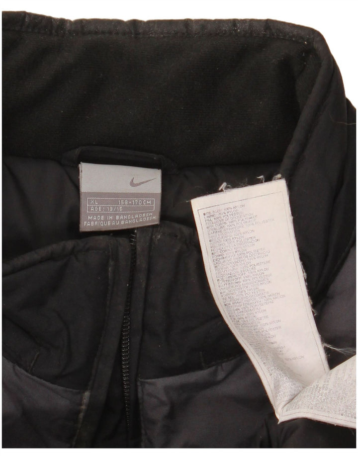 Nike Veste Coupe-Vent Garçon 13-14 Ans XL Noir Colorblock Nylon