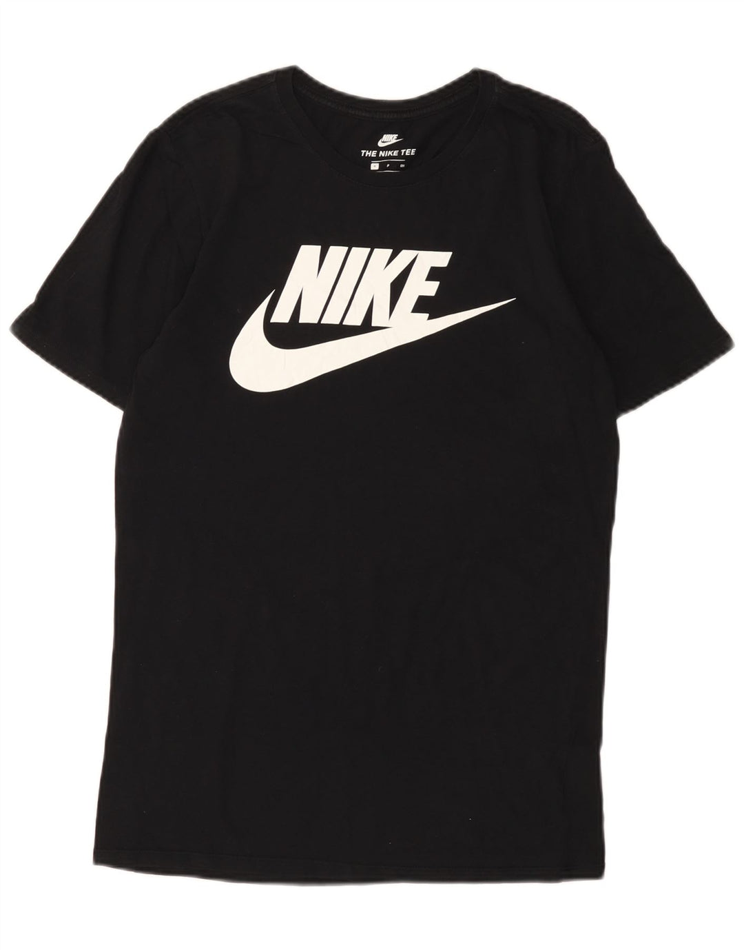 Nike T-shirt graphique pour homme en coton noir Taille S