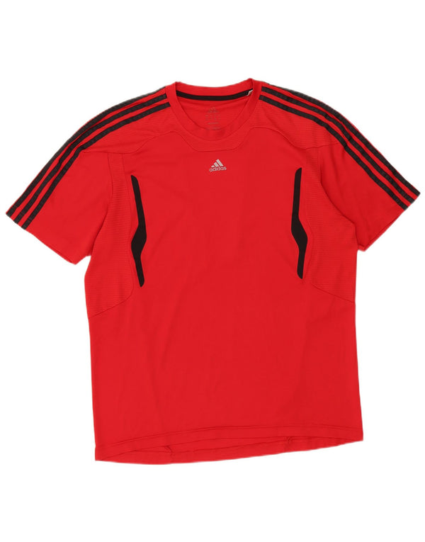 Adidas Hommes 3D Arc T-Shirt Haut Grand Rouge Polyester