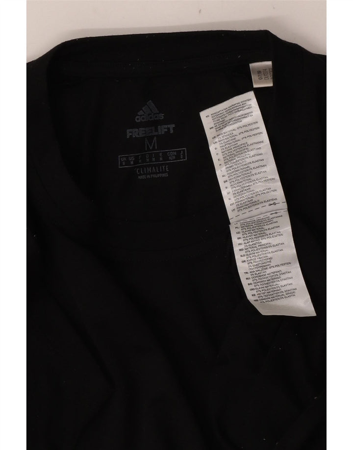 ADIDAS T-Shirt Climalite Homme Noir Moyen Polyester