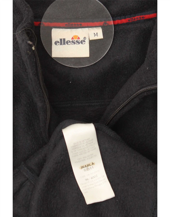 Ellesse Veste polaire pour homme UK 38 Bleu marine moyen Polyester