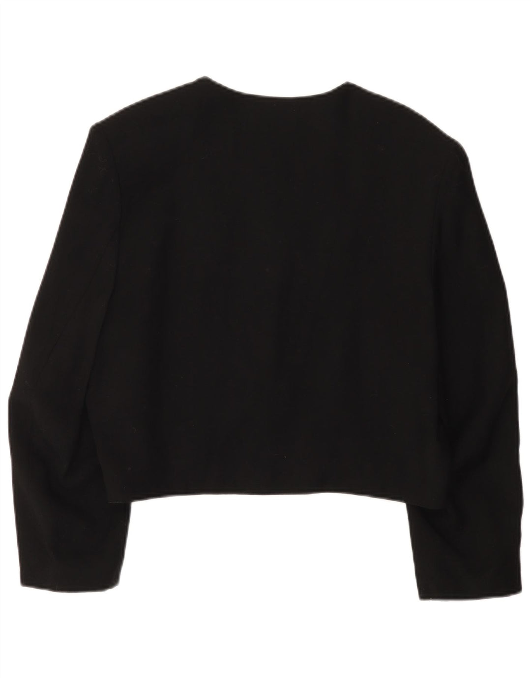 Cinnamon Veste blazer courte à 4 boutons et manches 3/4 pour femme EU 38 Noir moyen