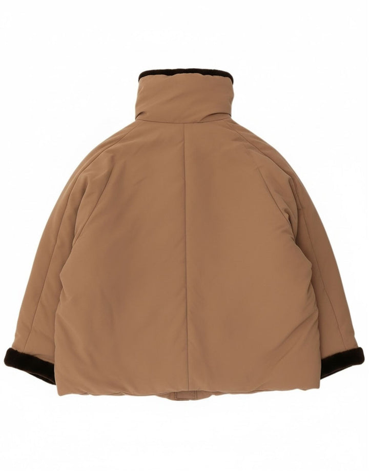 Belfe & Belfe Veste matelassée surdimensionnée pour femme UK 14 Beige moyen