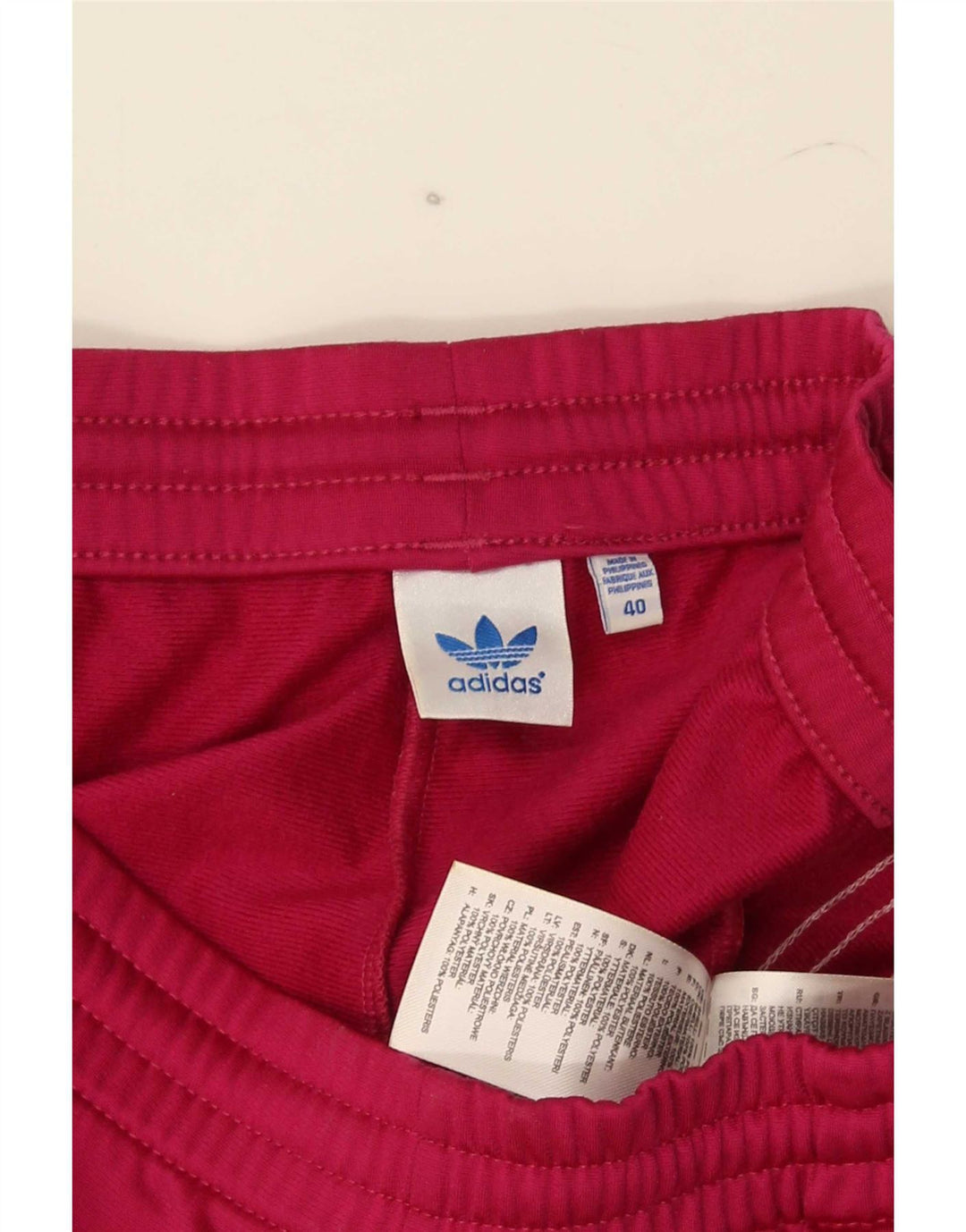 Adidas Pantalon de survêtement pour femme Joggers EU 40 Rose moyen Polyester