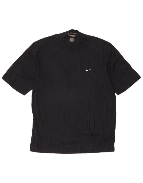 Nike T-Shirt Homme UK 39/41 Bleu Marine Moyen Coton