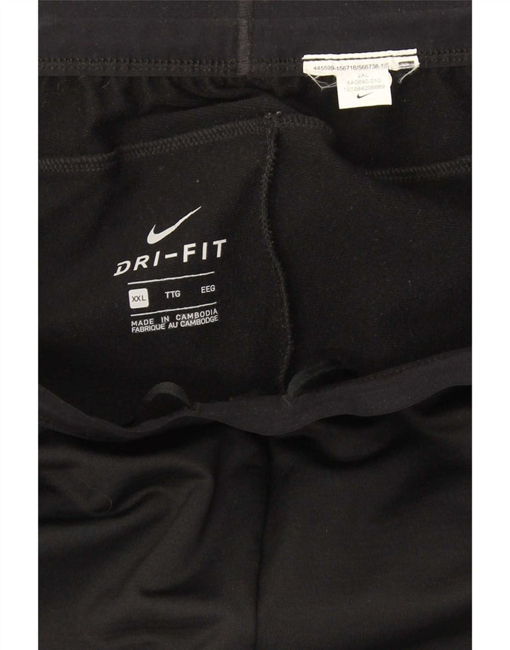 Nike Pantalon de survêtement Dri Fit pour homme 2XL Noir