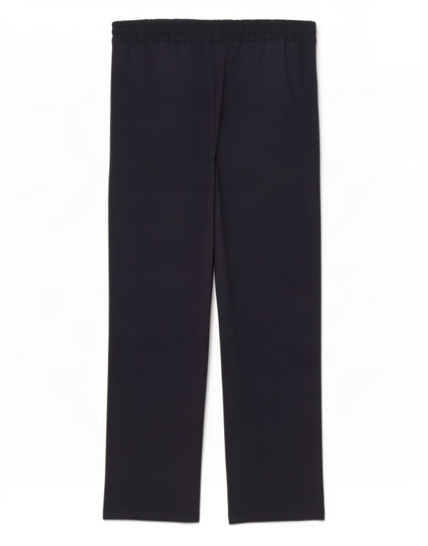 Armani Collezioni Pantalon de survêtement taille haute pour femme IT 48 XL Bleu marine