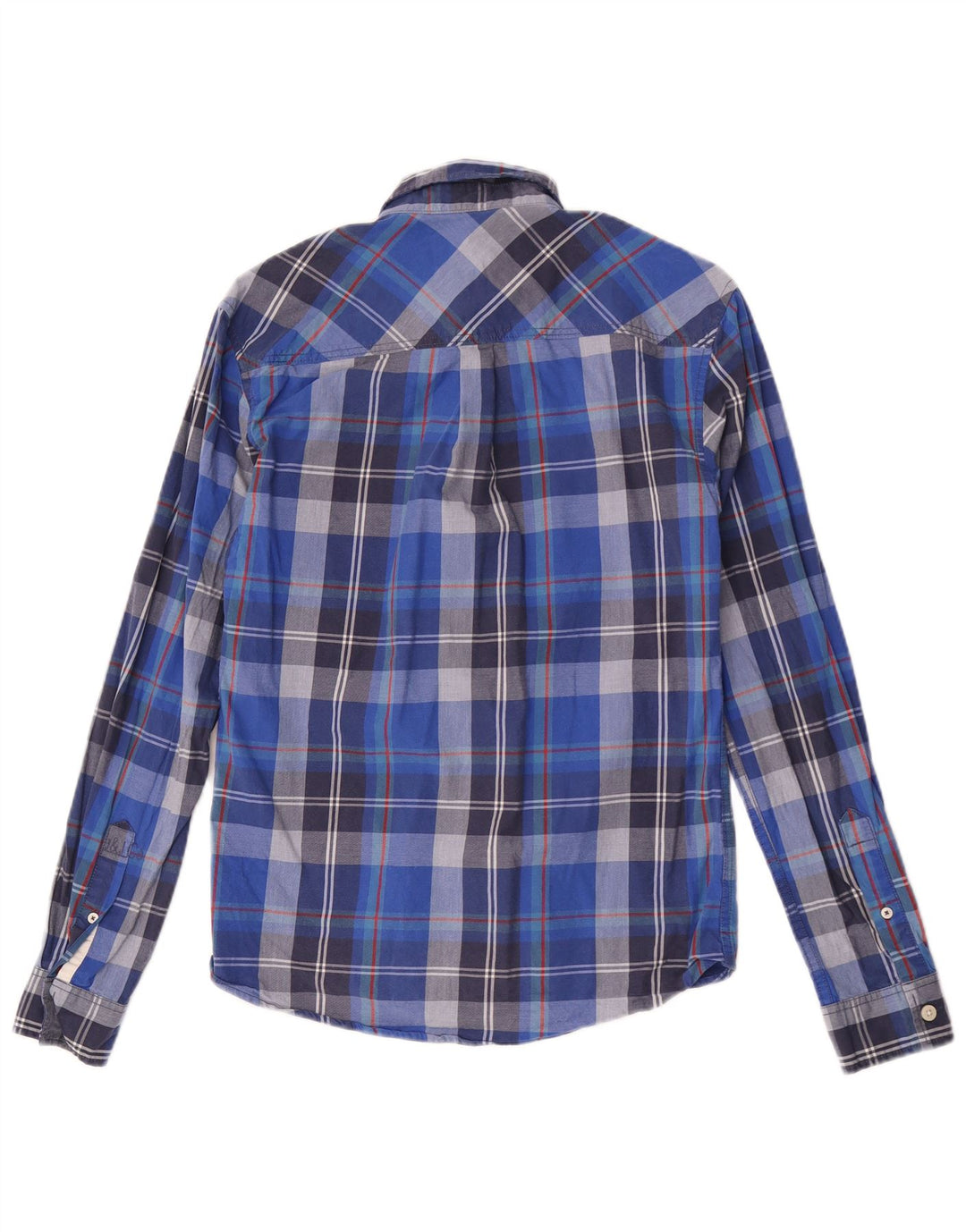 Jack & Jones Chemise en Flanelle Garçon 11-12 Ans Bleu Carreaux Coton
