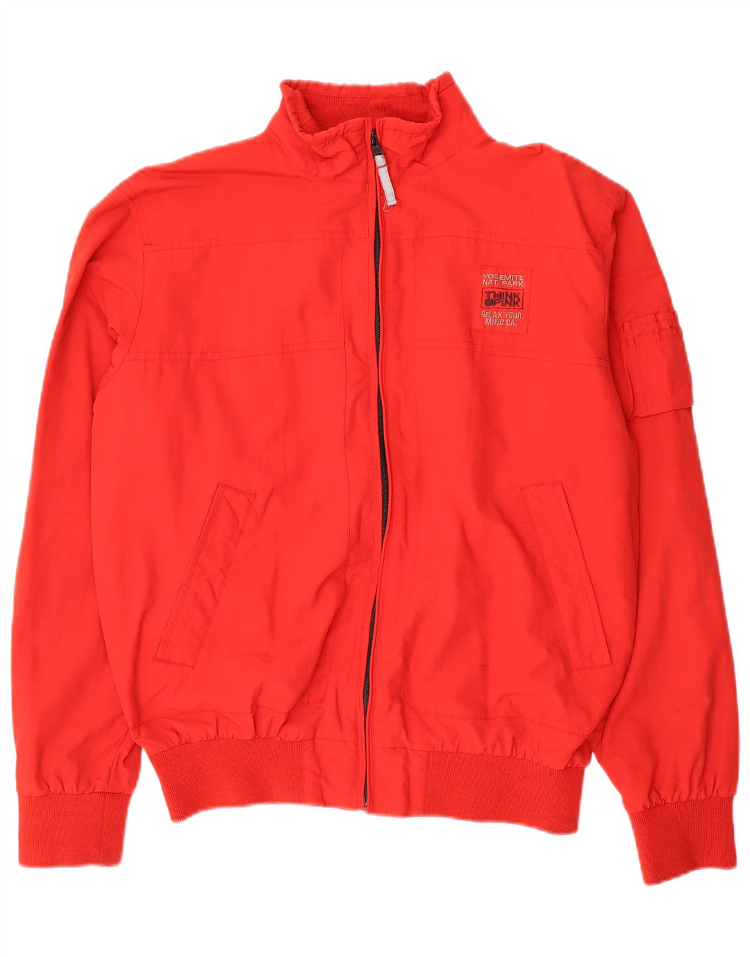 THINK PINK Blouson Bomber Garçon 15-16 ans Rouge Polyamide
