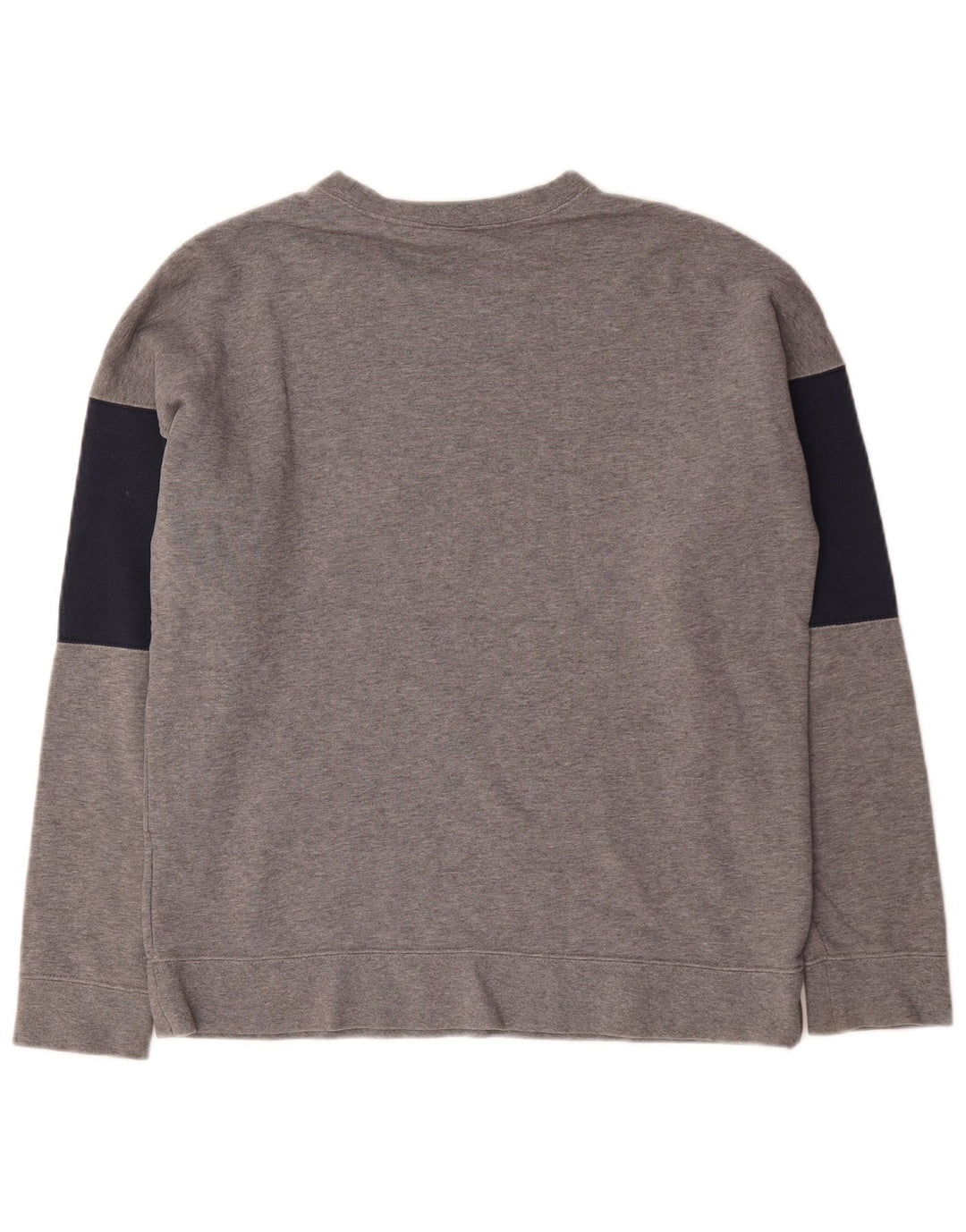 Nike Sweat-shirt graphique en coton color block gris moyen pour homme