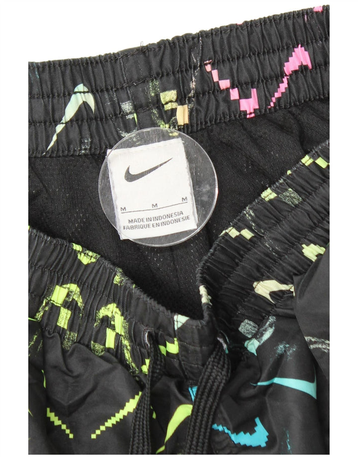 NIKE Mens Graphic Sport Shorts Medium  Black Polyester