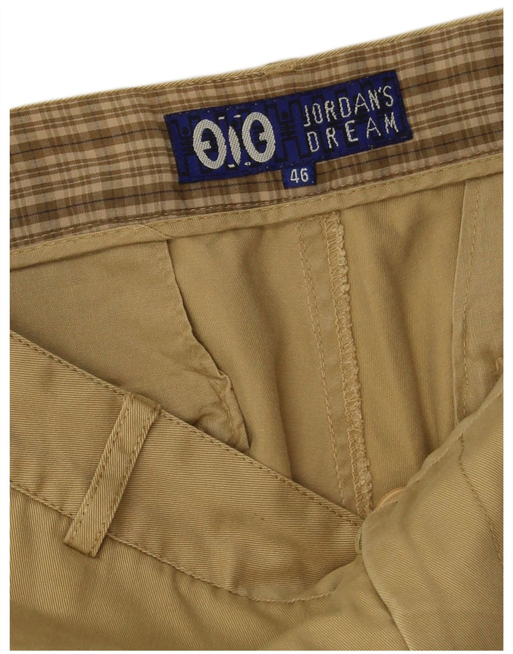 short cargo homme vintage IT 46 Petit W30 Coton Beige