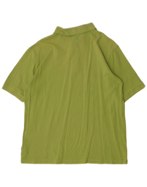 Kappa Polo Homme Grand Vert Coton