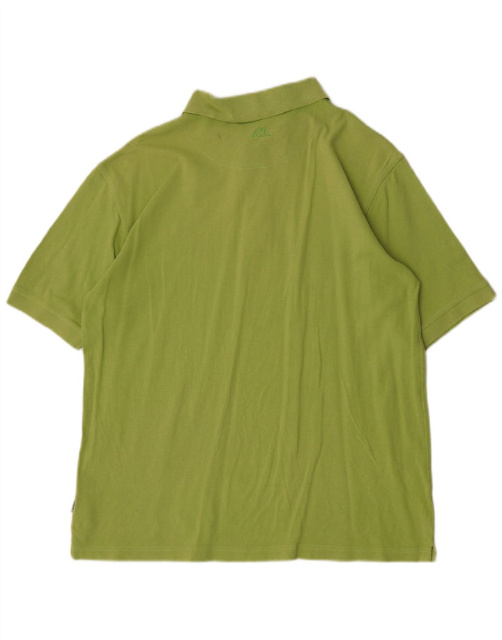 Kappa Polo Homme Grand Vert Coton