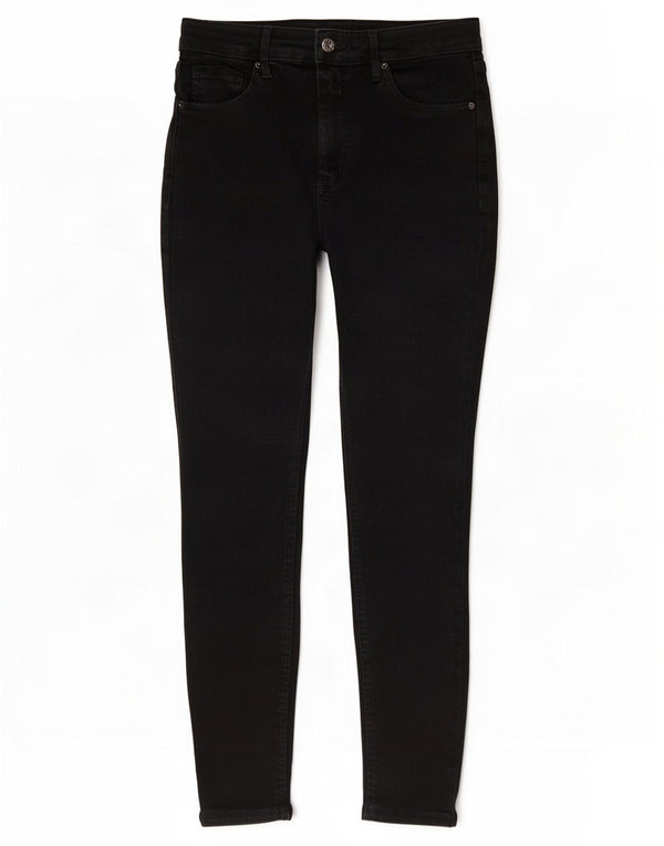 Topshop Jean skinny de jogging W28 L26 en coton noir pour femme