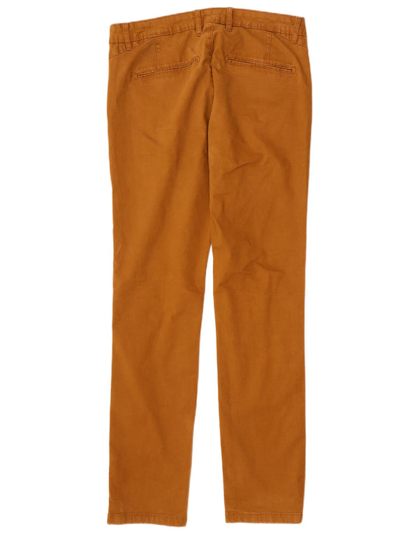 Zara Pantalon Chino Slim Homme EU 44 Large W34 L34 Beige