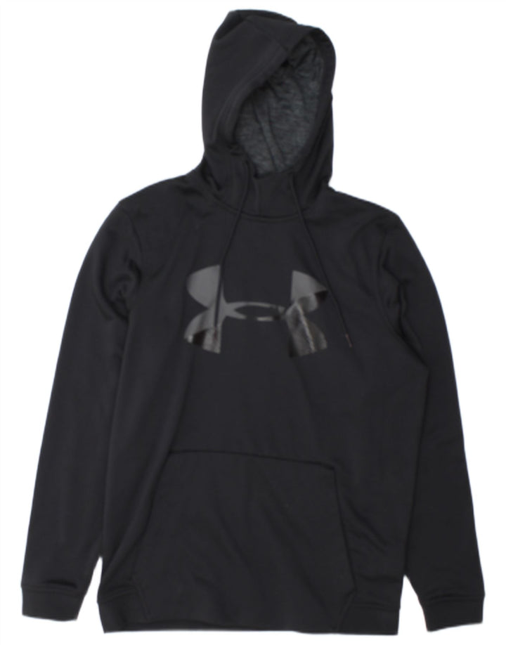 Under Armour Pull à Capuche Cold Gear Graphic Homme Noir Moyen Polyester