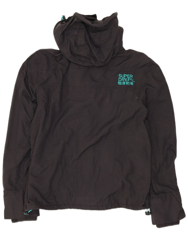 Superdry Veste coupe-vent graphique The Windcheater pour femme UK 18 XL Noir