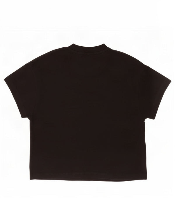 Lyle & Scott T-shirt court pour femme UK 6 XS Coton noir