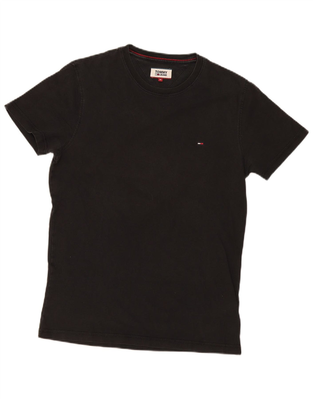 Tommy Hilfiger T-Shirt Homme Noir Moyen Coton