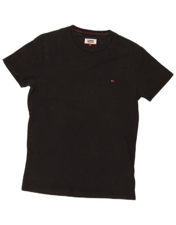 Tommy Hilfiger T-Shirt Homme Noir Moyen Coton