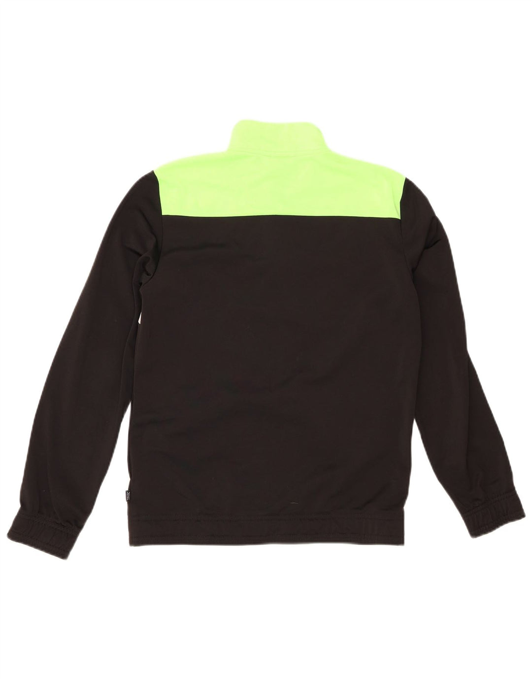 PUMA Veste de survêtement pour garçon 13-14 ans Noir Colourblock