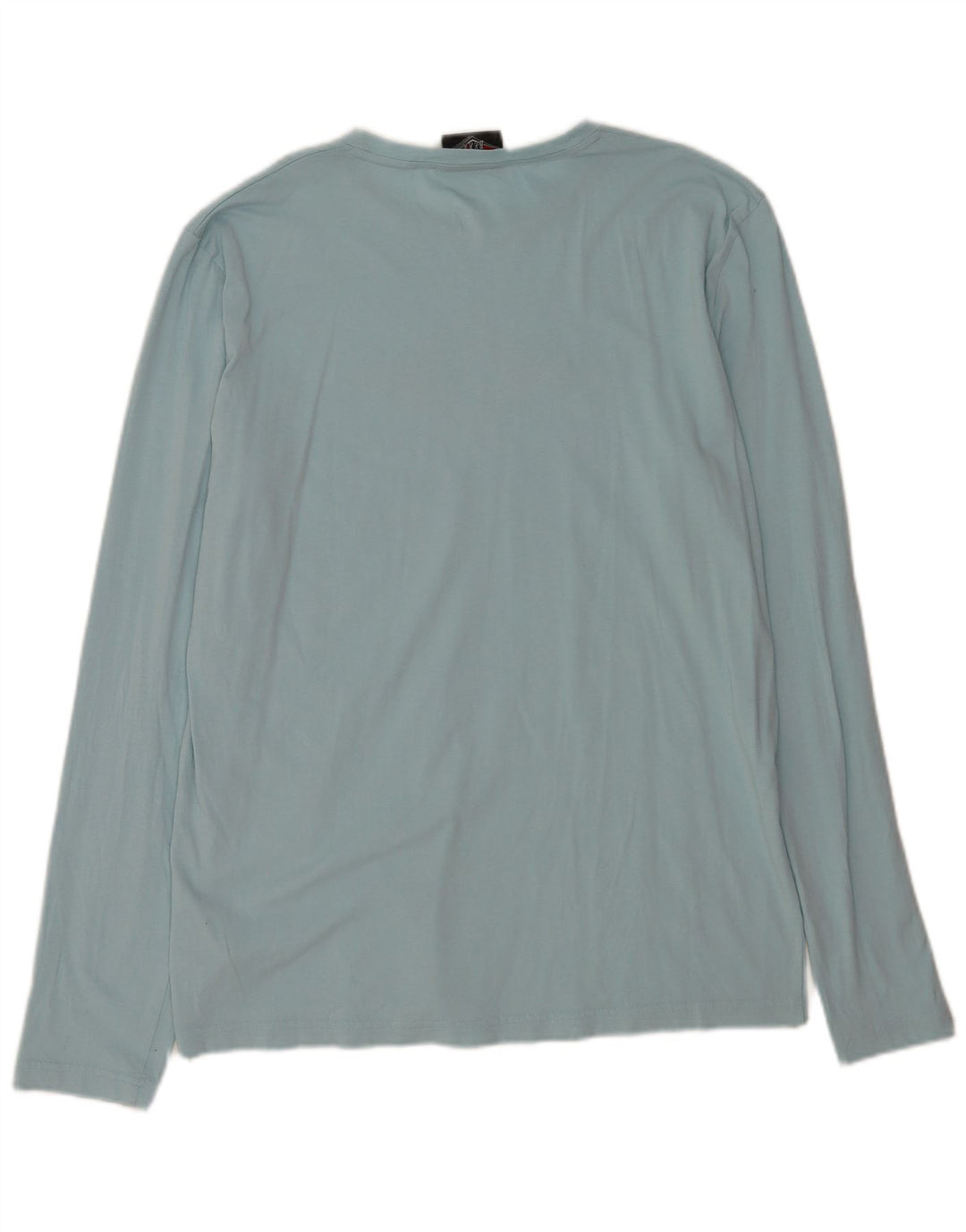 Bear Haut Graphique à Manches Longues pour Hommes en Coton Bleu Large
