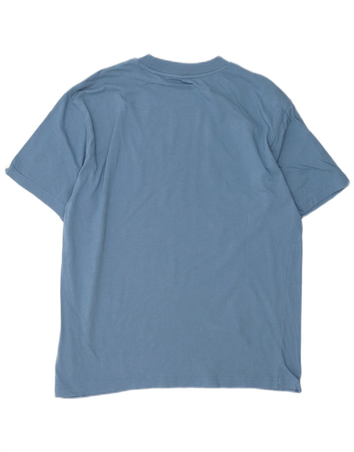 NEW BALANCE T-Shirt Graphique Homme Bleu Moyen Coton