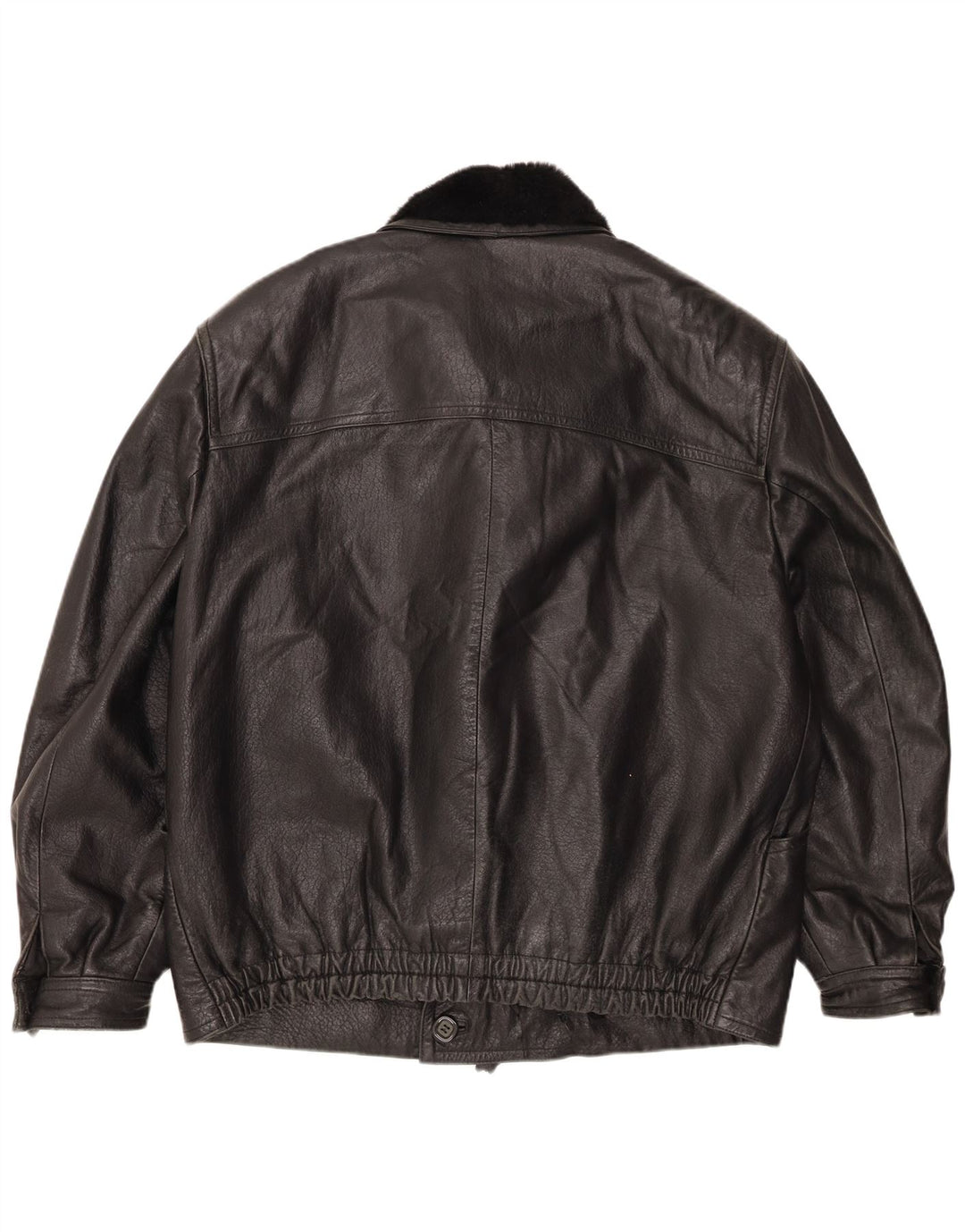 Fibok Veste en cuir pour homme IT 54 2XL Cuir noir