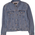 CARRERA Veste en jean pour homme UK 40 Large Bleu Coton