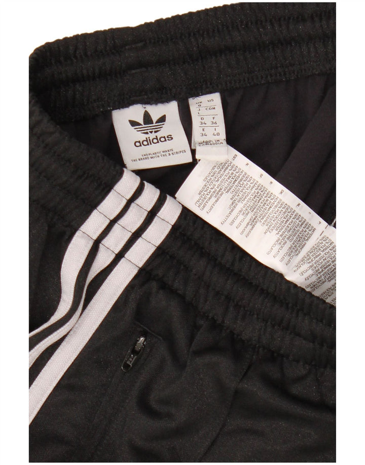 ADIDAS Pantalon de survêtement pour femme UK 8 Small Noir Polyester