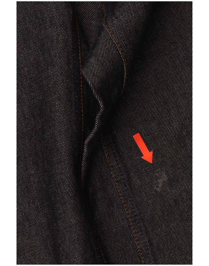 WAMPUM Jean droit homme IT 48 Medium W33 L35 bleu marine coton