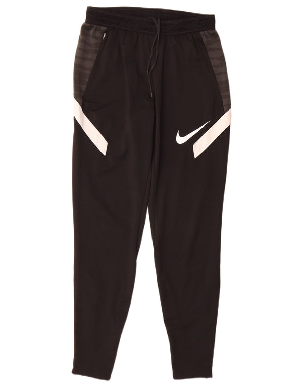 Nike Pantalon de survêtement Dri Fit Graphic pour homme Taille S Noir Colorblock