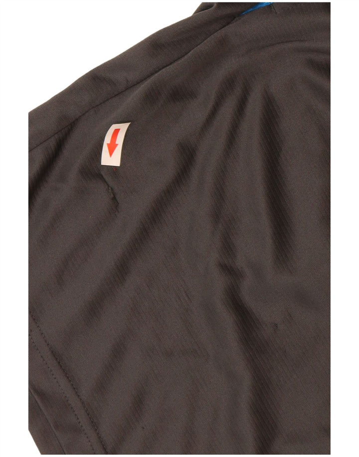 Nike Short de sport Dri Fit pour homme en polyester color block Noir Taille L