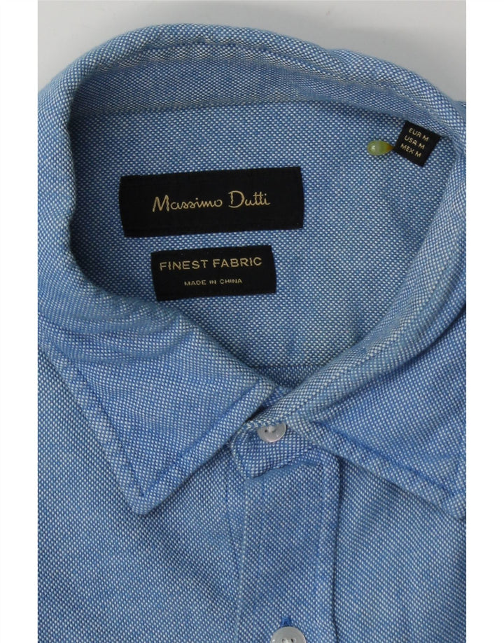 Massimo Dutti Chemise Homme Bleu Moyen