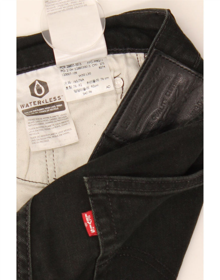 Levi's Jean Slim W30 L30 Homme Noir Coton